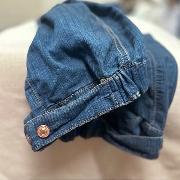 We The Free Women’s Angelo Tie Waist Jeans in Pure Water Size L Boho Free People - Picture 5 of 6